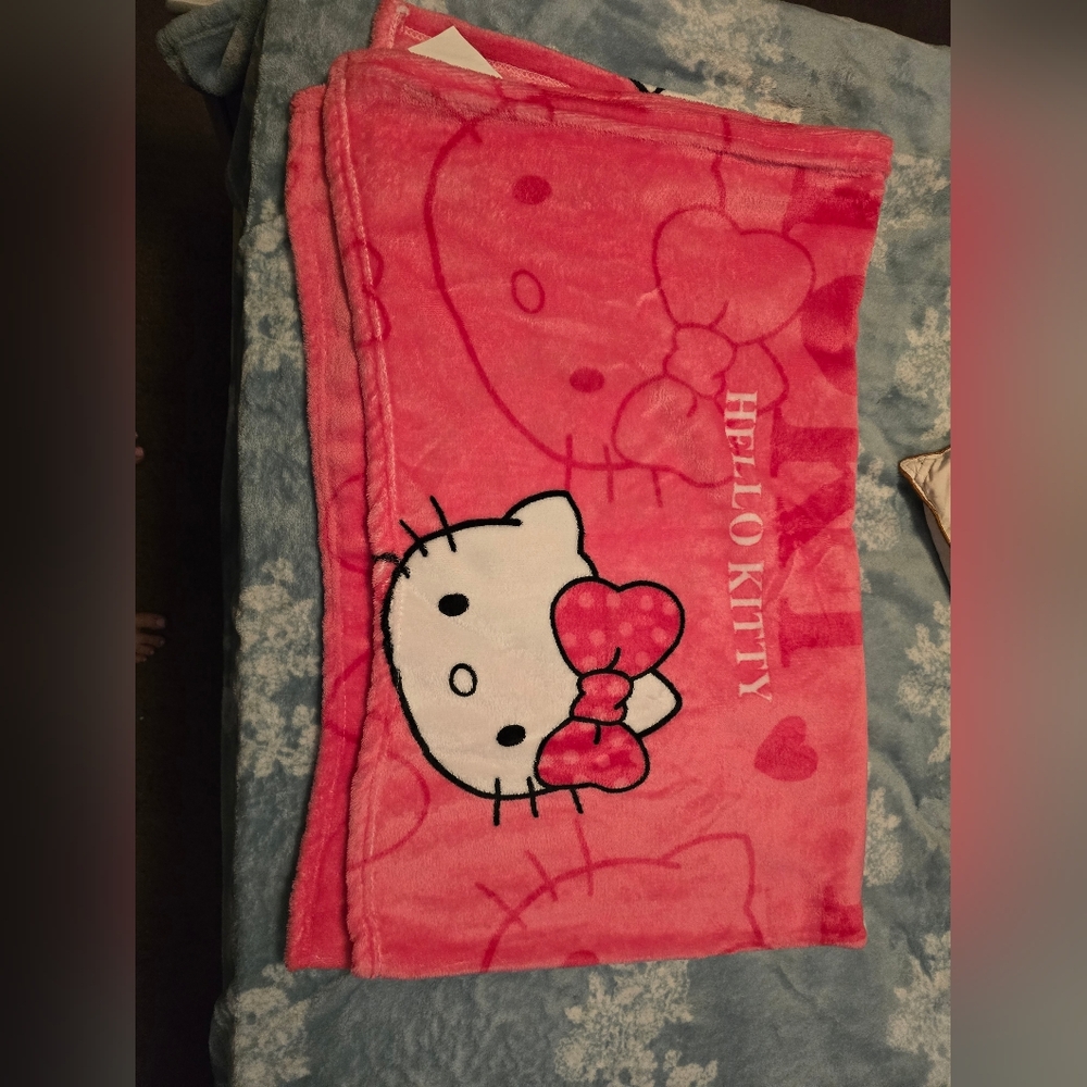 Hello Kitty Pink Blanket